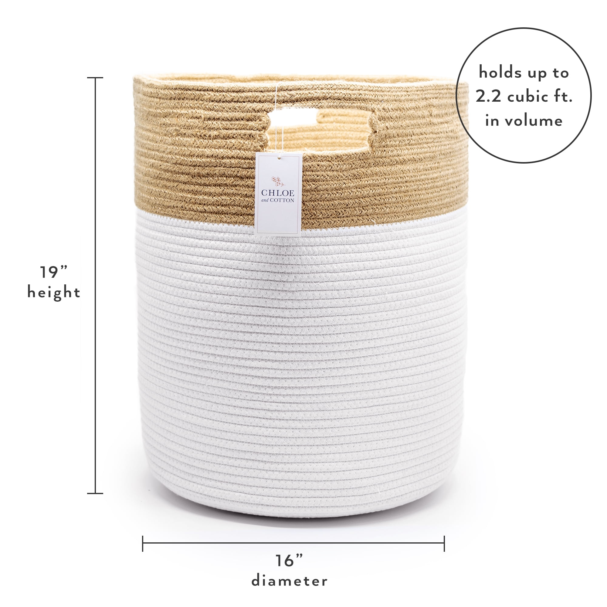 laundry basket height