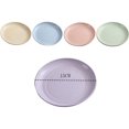thumbnail image 4 of Wheat Straw Plates 5 Pieces - Unbreakable Plates Lightweight Non-Toxic Children's Plates for Snack, 4 of 4