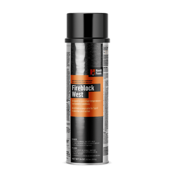 HandiFoam FireBlock West Gun Foam Sealant, 12 Ounce