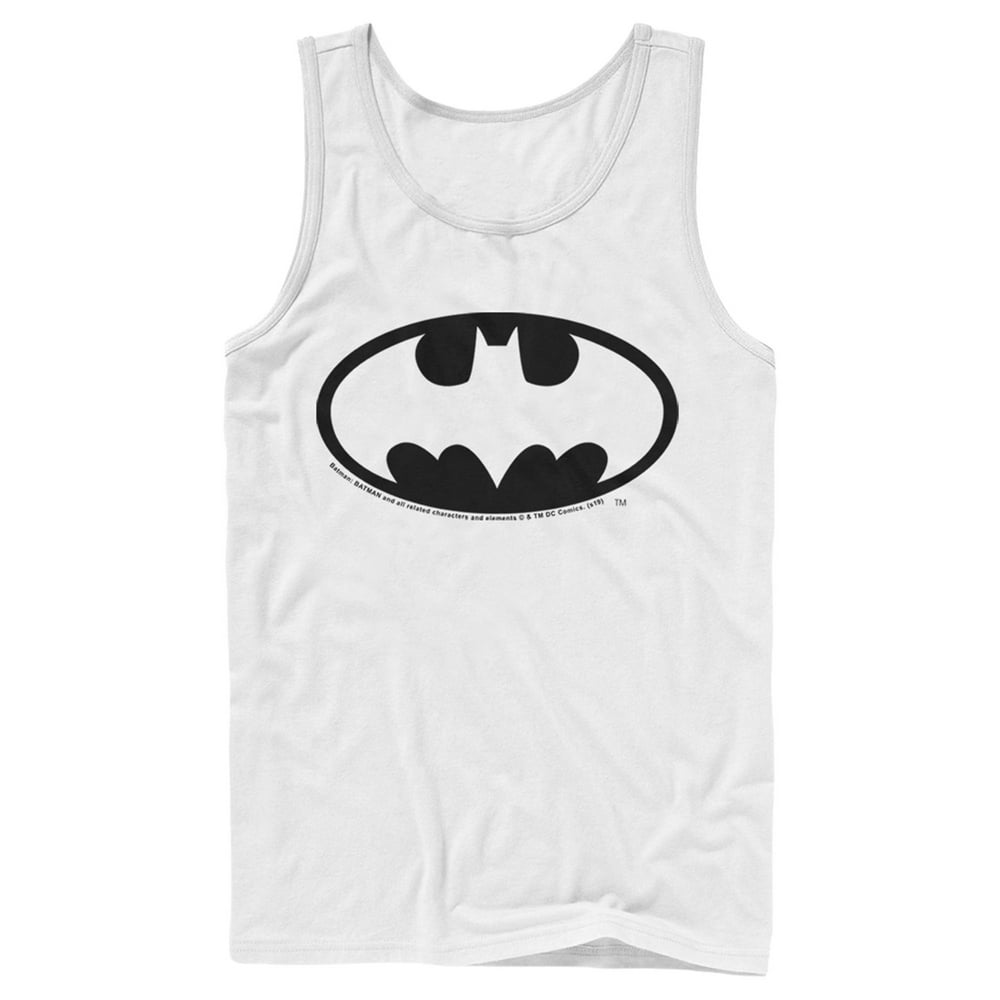 Batman Men's Batman Dark Night Logo Tank Top