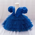 thumbnail image 2 of Baby Girl Pageant Dress Sequins Sequins Flower Wedding Birthday Party Gown Dress, 2 of 7