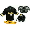 Boys' NFL Helmet and Uniform Set, Pittsburgh Steelers