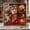 D, variant on Christmas Pearl Beads Art Kit, Full Drill Round Gem Painting for Holiday Wall Decor DIY Gift 7.8x7.8in