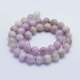 thumbnail image 3 of 2strands Natural Kunzite Beads Strands Spodumene Beads Round Grade AB 10mm Hole: 1mm about 47~48pcs/strand 15.5 inch(38.5-39cm), 3 of 3