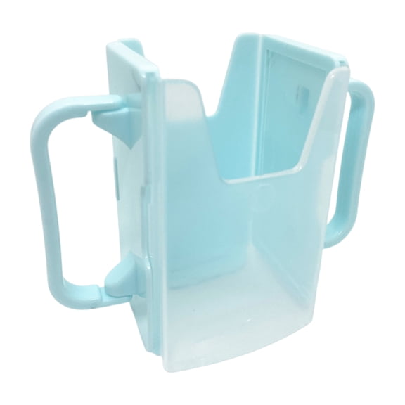 Juice Box Holder for Anti-Squeeze Cup Holder with Handle Adjustable Milk Carton Stand Spill-Proof Pouch Holder Lightweight Portable Juice Bag Stand