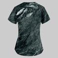thumbnail image 5 of EHTMSAK Scrubs Tops Women 2xi Floral with Pocket Working Uniform Short Sleeve V Neck Workwear Blouse T-Shirt with Pockets on Clearance Navy M, 5 of 7