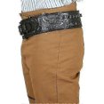 thumbnail image 4 of Western Leather Gun Holster for Revolver - Hand Tooled Cowboy Belt Pistol Holder Fits .22 .38/357 .44/45 Cal 3.5" to 6.5" Barrel, 4 of 5