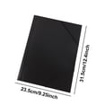 thumbnail image 3 of Folder,Presentation Binder Cover with Flap Document Organizer for Office Meetings Business,Black, 3 of 5