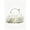 White, variant on Women's Red Floral Clutch Purse Elegant Ruffle Evening Bag Wedding Party Handbag with Metal Handle