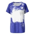 thumbnail image 4 of Mareep T-shirt pour Femmes P-2TG T-shirt pour Femmes 2024 Décontracté Ample et Confortable Dégradé Col Rond Manches Courtes T-shirt Hauts pour Femmes Liquidation, Cadeau, 4 of 6