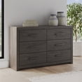 thumbnail image 2 of Signature Design by Ashley Prendonea Dark Gray Dresser, 2 of 7