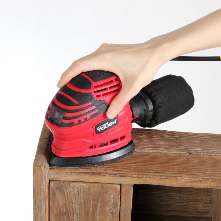Hyper Tough 1.5 AMP Corded Detail Sander, AQ20021G - Walmart.com