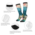thumbnail image 3 of Naloa Cute Animal Party Knee Socks, High Socks Long Stretchy Sock Women Knee High Stocking, Long Socks for Women, 3 of 6
