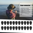 thumbnail image 3 of 25 uds pesca Bobber flotador flotante PVC espacio frijol conector accesorios al aire libre FLhrweasw Nuevo, 3 of 9