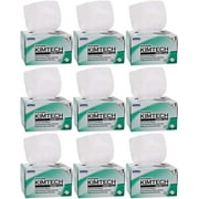 Kimberly-Clark Professional QLZSTWUH Kimtech Science KimWipes Delicate Task Wipers, 4.4 x 8.4 in. 1-ply, 9 Box of 280