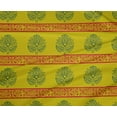 thumbnail image 4 of oneOone Polyester Lycra Fabric Leaves & Lotus Block Print Fabric BTY 56 Inch Wide, 4 of 4