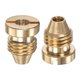 thumbnail image 1 of Uxcell 2-Pack Boquilla de Orificio de Cañón de Espuma, Consejos de Conector de Rosca Universal de Latón de 1.25mm, 1 of 1