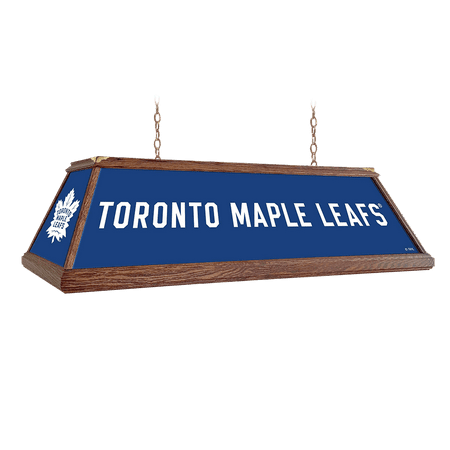 

Toronto Maple Leaf: Premium Wood Pool Table Light