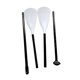 thumbnail image 4 of Remo de kayak Zulema 4 secciones desmontable 160-210 cm aluminio PP, 4 of 8