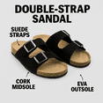 thumbnail image 2 of TX002 Women’s Footbed Sandals – Comfortable Slip-On Open Toe Slides with Arch Support | Soft EVA Sole, Non-Slip, Lightweight Slippers for Indoor, Outdoor, Home & Travel, 2 of 3