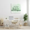 thumbnail image 2 of Stupell Love & Shenanigans Family Shamrock Phrase Holiday Painting Gallery Wrapped Canvas Print Wall Art, 2 of 7