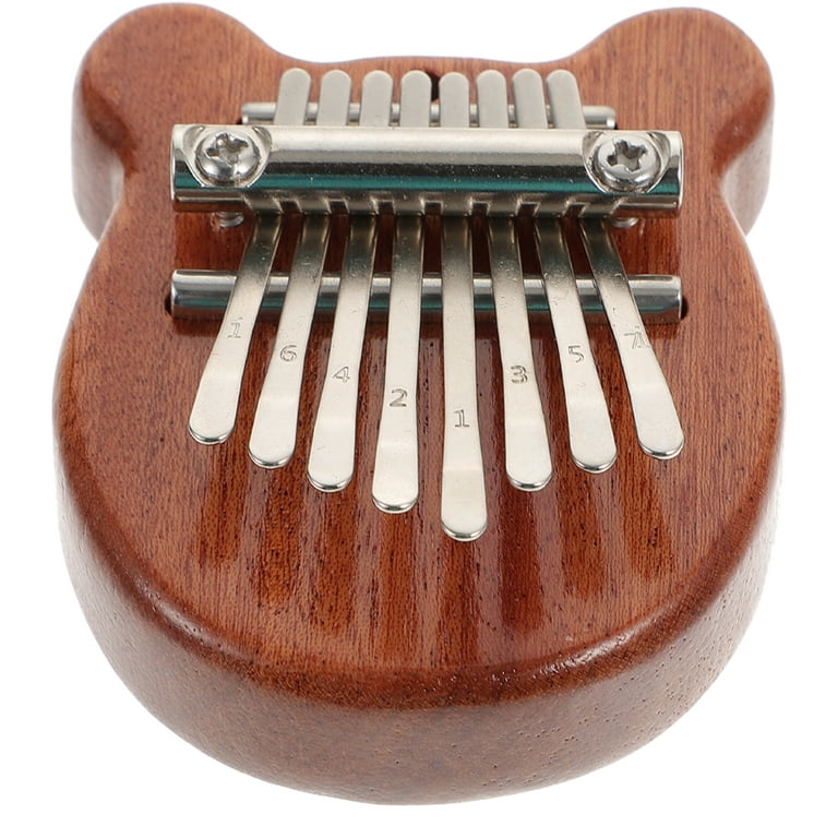 Piano Kalimba Finger Hand Piano Instrument Thumb Mbira Portable Mini Harp  African Rainbow Instruments Wooden 