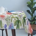thumbnail image 4 of Hydrangea Flowers Table Cloth Waterproof Tablecloths, Spring Floral Botanical Blossom Tablecloth Dining Table Cover for Kitchen Party Tabletop Outdoor, Rectangle Tablecloth 54x108 Inch, 4 of 9