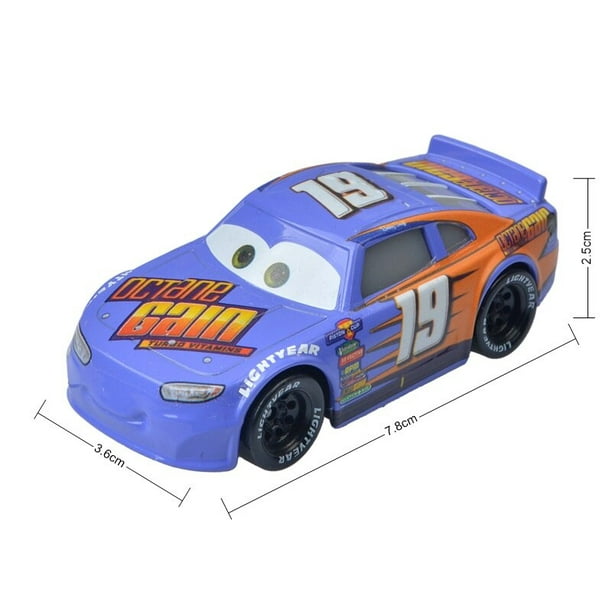 Disney Pixar Cars Lightning McQueen voitures numériques 1:55 métal moulé  sous pression en alliage modèle de voiture jouet pour cadeau de noël pour  enfants 