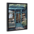 thumbnail image 2 of Stupell Industries Eclectic Book Shop Facade Black Floating Frame Canvas Art, 25 x 31, by LSR Design Studio, 2 of 8