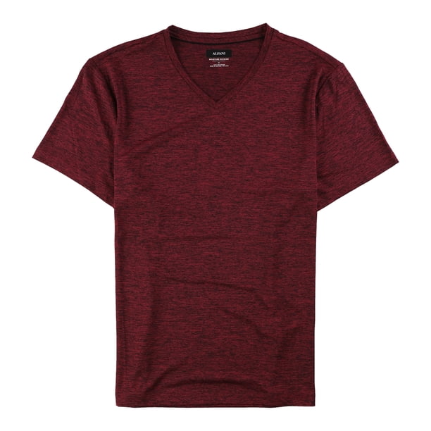 Alfani Playera básica de rendimiento para hombre, roja, pequeña