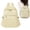 A, variant on Cute Lightweight Back Pack, Laptop Backpack Purse for Women Leather Mini Bookbag Work Travel Top Handle Satchel (Cream)