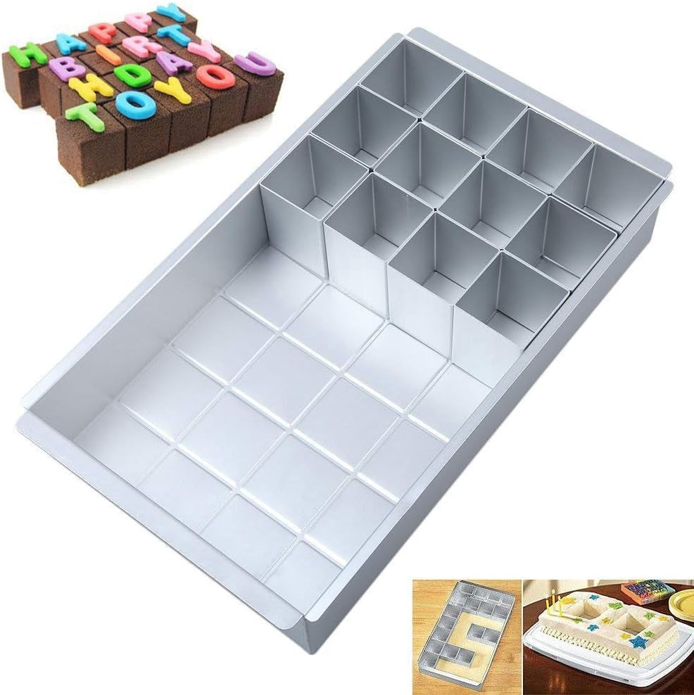 Moule à Gâteau Rectangulaire En Aluminium Anodisé - 35x12 Cm Ou 40x12 Cm, Antiadhésif, Pour Four Et Présentation - Idéal Pâtisserie Maison, Fêtes