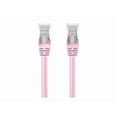 thumbnail image 2 of Belkin High Performance - Patch cable - RJ-45 (M) to RJ-45 (M) - 6 ft - UTP - CAT 6 - molded, snagless - pink - for Omniview SMB 1x16, SMB 1x8; OmniView SMB CAT5 KVM Switch, 2 of 6