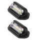 thumbnail image 4 of 2PCS 6-LED License Plate Light DC 12V-24V Lamp Taillight Car LED Light Truck Light Vehicle Lighting Side Marker Lights, 4 of 4
