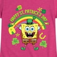 thumbnail image 3 of SpongeBob SquarePants - Happy St. Patricks Day - Girls Fitted Short Sleeve Tee, 3 of 6