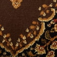 thumbnail image 5 of Home Dynamix Royalty Tansy Traditional Medallion Border Area Rug, Brown/Ivory, 7'8"x10'4", 5 of 5