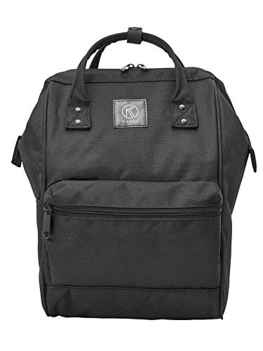 Kah&Kee Polyester Travel Backpack Functional Anti-theft School Laptop for Women Men
