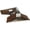 Retro, variant on Closet Spice - 40 pack - (White) Solid Wood Suit Hangers with Smooth Finish, 360 Anti Rust Chrome Swivel Hook, Sturdy Wooden Coat Hangers with Notches at Each End