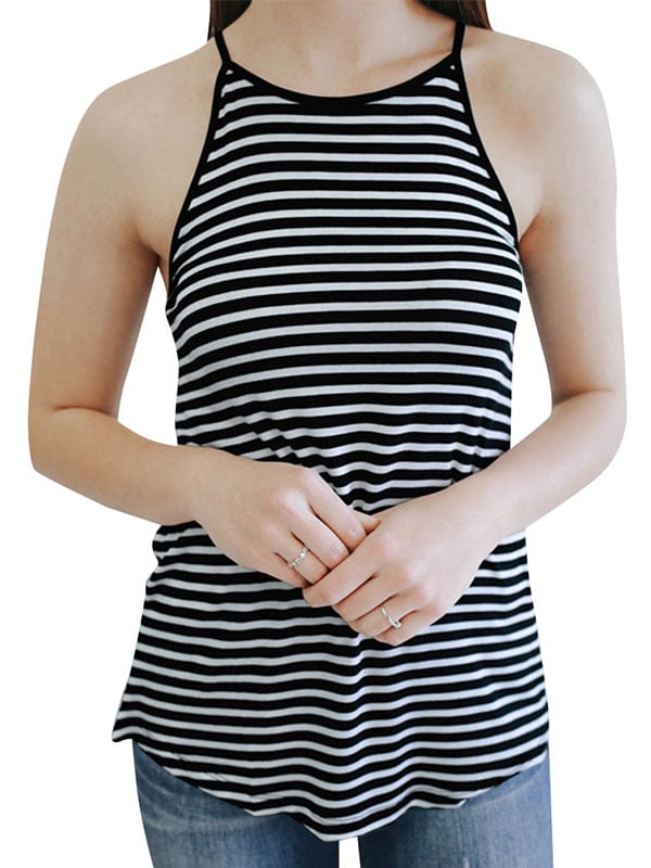 711ONLINESTORE Women's Striped 