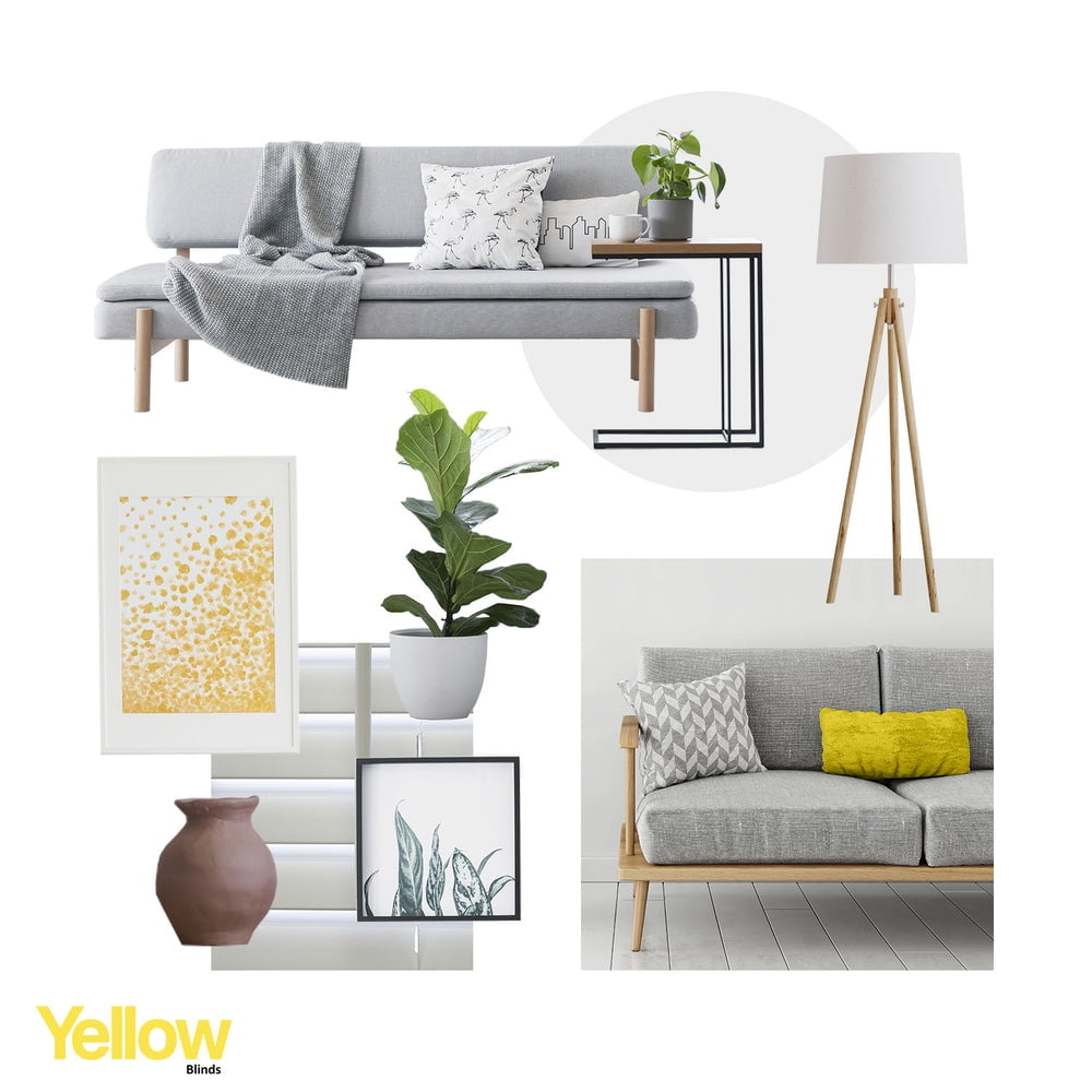 Yellow Blinds White Cordless 2” Faux Wood Blinds for Windows with Valance, 30.5"W X 48"H, Room Darkening & Light Filtering, Easy Install, Moisture-Resistant Window Treatment