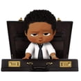 thumbnail image 3 of Boss Baby Briefcase African American Boy Cake Topper, by A Birthday Place, 3 of 4
