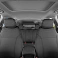 thumbnail image 3 of BDK carXS Turismo Car Seat Covers Full Set, Black Two-Tone Front Seat Covers with Split Rear Bench Back Seat Cover, Automotive Seat Covers for Trucks SUV Van Auto, 3 of 8
