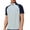 NY1, variant on Men's Outdoor Activity Tennis T Shirt Long Sleeve Half Zip Color Block for Cycling and Sports Performance