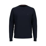 TOMMY HILFIGER Mens Navy Crew Neck Classic Fit Pullover Sweater XS
