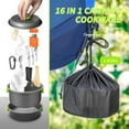 thumbnail image 6 of YQSDG 16 Piece Aluminum Camping Mess Kit, 6 of 7