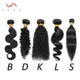 thumbnail image 5 of SEGO Brazilian Deep Wave Curly Human Hair Bundles Straight Loose Wave 100% Unprocessed Virgin Hair Kinky Curly Hair Extensions Natural Black, 5 of 8