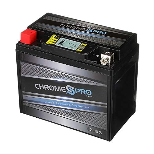 Batería de repuesto Chrome Pro YTX12-BS iGel 12V 10Ah
