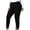 Black, variant on XuJwPNcy Women Plus Size Yoga Pants Stretch High Waist Workout Gym Trousers Soft Comfortable Slim Fit Pants(Wine,X-Large)