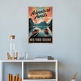 thumbnail image 4 of Motivational Milford Sound Poster Retro Inspirational Vintage Travel Wall Art for Office Classroom Travel Themed Living Space Canvas Poster, 4 of 8