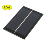 3Pcs DC 6V 0.6W Rectangle Energy Saving Solar Cell Panel Module for Charger